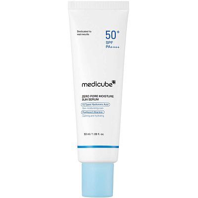 Солнцезащитная сыворотка Medicube Zero Pore Hydrating Sun Serum SPF50+ PA++++ 50мл