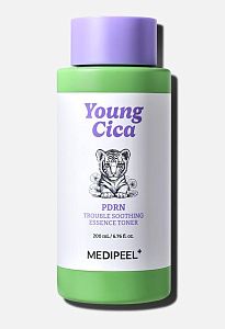 Успокаивающий тонер с центеллой и ПДРН Medi-Peel Young Cica PDRN Trouble Soothing Essence Toner 200м