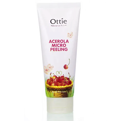 Ottie Acerola Micro-Peeling Пилинг-скатка с экстрактом вишни 150мл