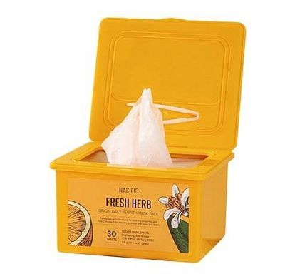 Nacific Fresh Herb Origin Daily Mask Pack Набор увлажняющих масок 30 шт