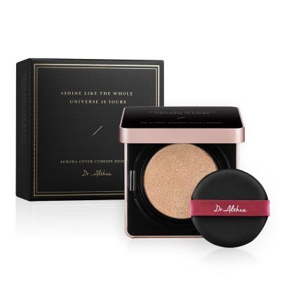 Dr. Althea Aurora Cover Cushion Moisture Увлажняющий кушон с запасным SPF50+/PA +++ 15г*2 шт. УЦЕНКА