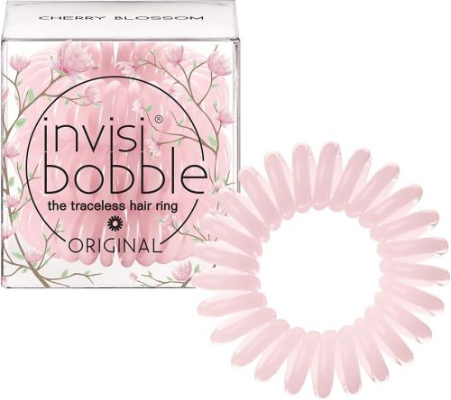 Invisibobble ORIGINAL Cherry Blossom Резинка-браслет для волос (нежно-розовая) 3шт