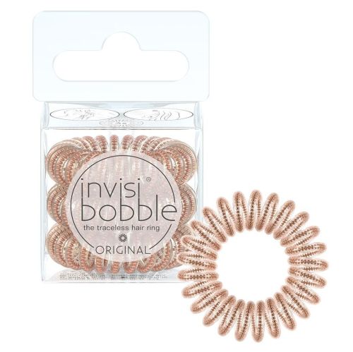 Invisibobble ORIGINAL Bronze And Beads Резинка-браслет для волос