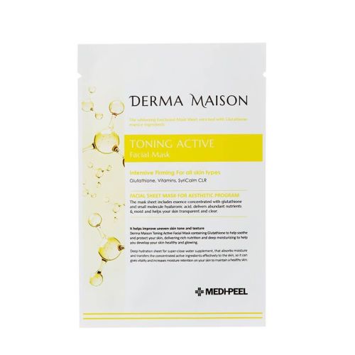 Medi-Peel Derma Maison Toning Active Facial Mask Тканевая маска с витаминным комплексом 23мл