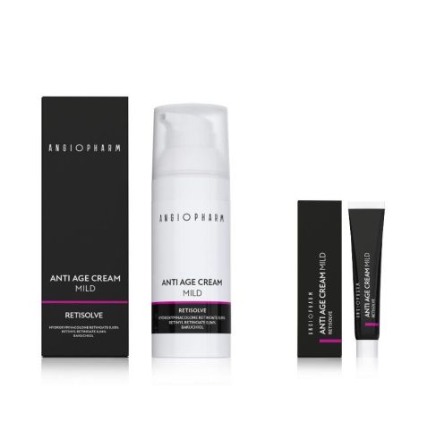 Омолаживающий крем с комплексом ретиноидов Ангиофарм Retisolve Anti Age Cream Mild