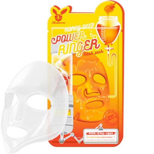 Elizavecca Honey Deep Power Ringer Mask Тканевая маска с медом 23мл