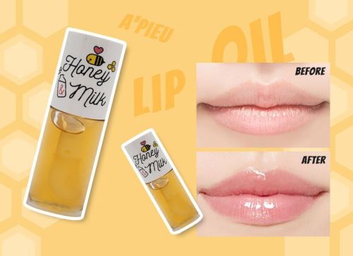 A'pieu Honey & Milk Lip Oil Бальзам-масло для губ с мёдом 5 г фото 2