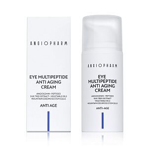 Мультипептидный омолаживающий крем для глаз Ангиофарм Eye Multipeptide Antiaging Cream 30 мл