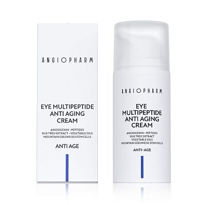 Мультипептидный омолаживающий крем для глаз Ангиофарм Eye Multipeptide Antiaging Cream 30 мл