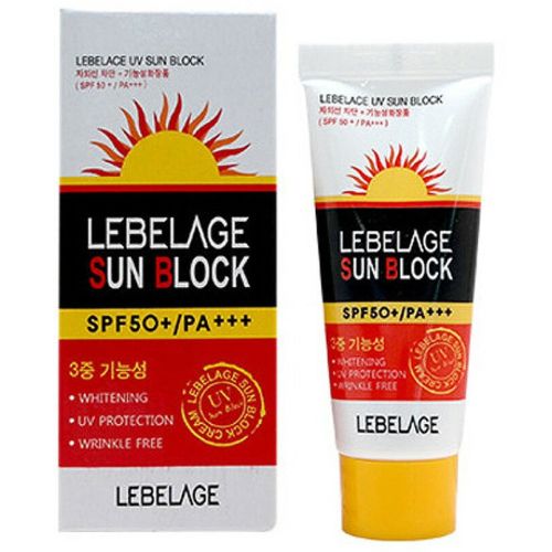 Lebelage UV Sun Block Солнцезащитный крем для лица SPF50+/ PA+++ 30мл