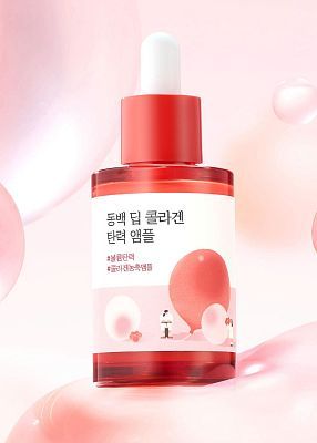 Укрепляющая коллагеновая ампула с камелией ROUND LAB Camellia Deep Collagen Firming Ampoule 30мл