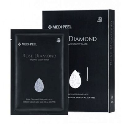 Medi-Peel Rose Diamond Mask Маска для сияния кожи с бриллиантовой крошкой 25мл