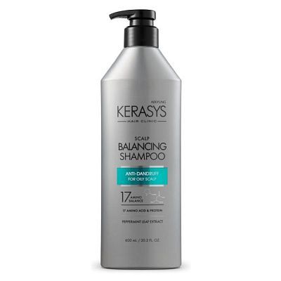 Kerasys Balancing Shampoo Шампунь для лечения жирной кожи головы 600 г