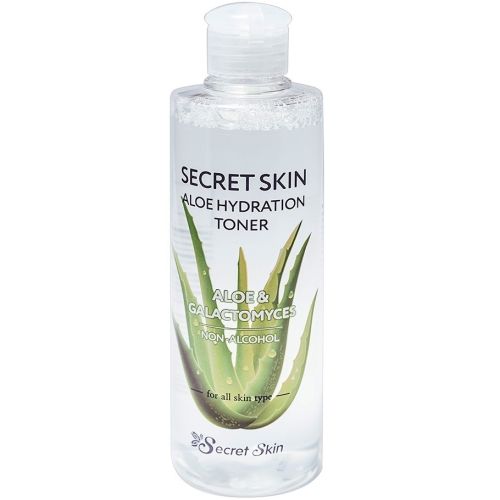 Secret Skin Aloe Hydration Toner Тонер для лица с экстрактом алоэ 250мл