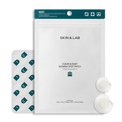 SKIN&LAB Clean&Easy Blemish Spot Patch Лечебные противовоспалительные патчи 54 шт