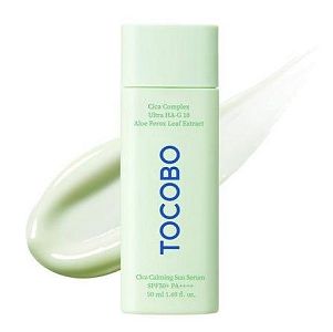 TOCOBO Cica Calming Sun Serum Солнцезащитный лосьон с центеллой SPF50+ PA++++ 50 мл