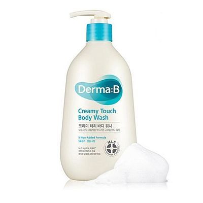 Derma:B Creamy Touch Body Wash Ламеллярный крем-гель для душа 400мл