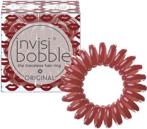 Invisibobble ORIGINAL Marilyn Monred Резинка-браслет для волос (утонченный красный) 3шт