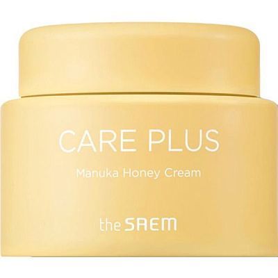 Крем для лица пиательный с экстрактом меда The Saem Care plus Manuka Honey Cream 100 мл