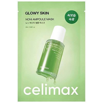 Celimax The Real Noni Energy Ampoule Mask Тканевая маска на основе нони для эластичности кожи 25мл