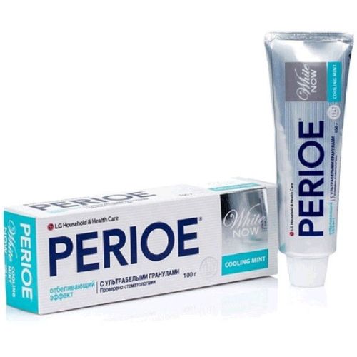 LG Perioe White Отбеливающая зубная паста (Охлаждающая мята) 100г