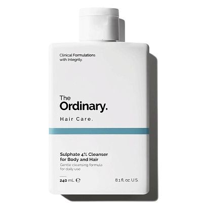 The Ordinary Sulphate 4% Cleanser For Body and Hair Мягкое очищающее средство для волос и тела 240 м