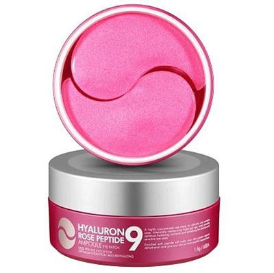 Medi-Peel Hyaluron Rose Peptide 9 Ampoule Eye Patch Патчи для глаз с пептидами и розой 60шт УЦЕНКА