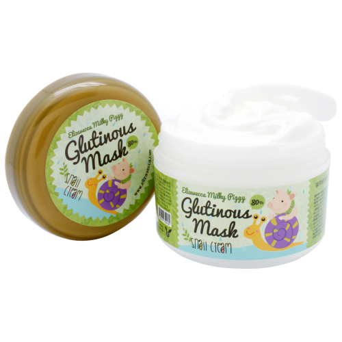 Elizavecca Glutinous Mask 80% Snail Cream Ночная улиточная крем-маска (80% муцина улитки) 100мл