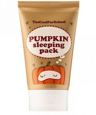 Too Cool For School Pumpkin Sleeping Pack Энзимная ночная маска с тыквой и керамидами 30мл