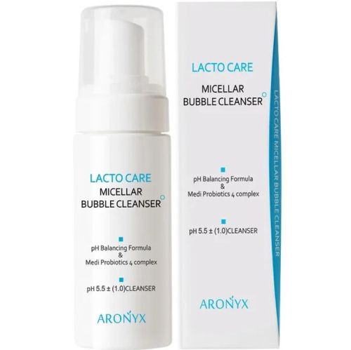 Aronyx Lacto Care Micellar Bubble Cleanser Пенка-мусс для умывания с лактобактериями 150мл