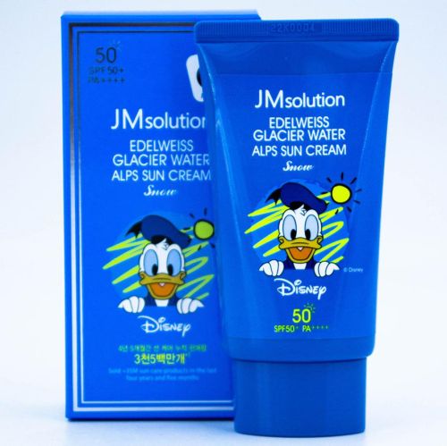 JMSolution Edelweiss Glacier Sun Cream Охлаждающий солнцезащитный крем SPF50+/PA++++ 50мл УЦЕНКА