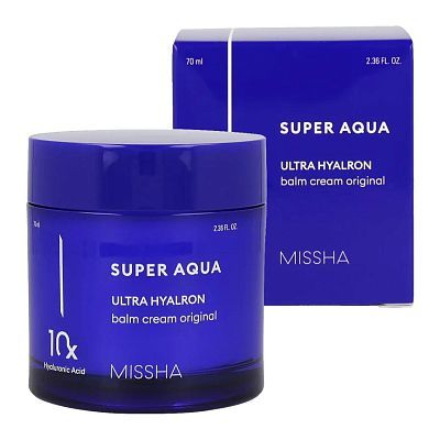 Missha Super Aqua Ultra Hyalron Balm Cream Высококонцентрированный увлажняющий крем-бальзам 70 мл