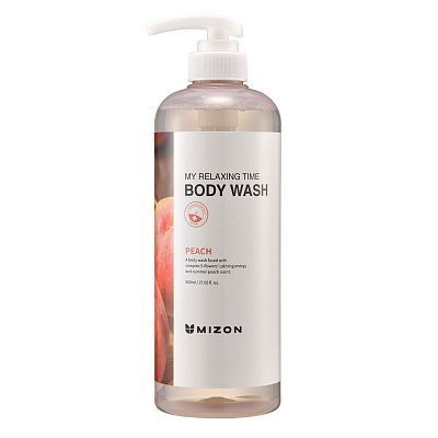 Mizon My Relaxing Time Body Wash Расслабляющий гель для душа с экстрактом персика 800мл