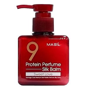 Masil 9 Protein Perfume Silk Balm (Sweet Love) Парфюмированный бальзам для поврежденных волос 180 мл