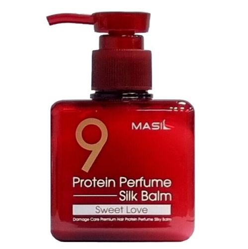 Masil 9 Protein Perfume Silk Balm (Sweet Love) Парфюмированный бальзам для поврежденных волос 180 мл