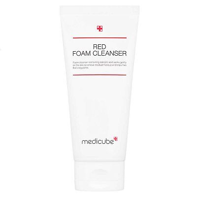 Пенка с кислотами для проблемной кожи Medicube Red Foam Cleanser 120мл