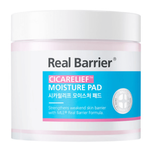 Real Barrier Cicarelief Moisture Pad Увлажняющий ламеллярные пэды 60 шт