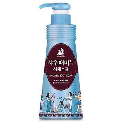 Mukunghwa Jeju Dead Sea Mineral Salts Shower Body Soap Гель для душа с солью мертвого моря 500мл