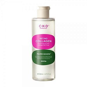 Укрепляющий тоник с ретиналем CKD Retino Collagen Small Molecule 300 Collagen Skin Toner 250мл