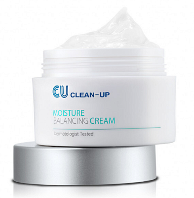 CUSKIN Clean-Up Moisture Balancing Cream Регенерирующий увлажняющий крем на ламеллярной эмульсии 50м