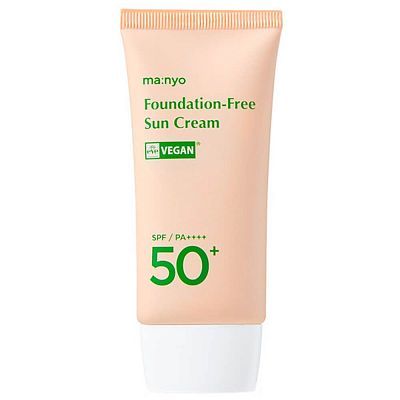 Manyo Foundanation-Free Sun Cream Тонирующий солнцезащитный крем SPF 50+ PA++++ 50мл