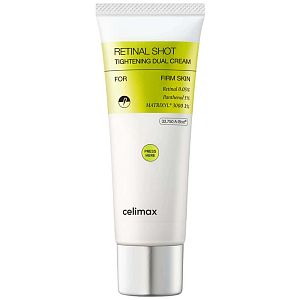 Двойной крем с ретиналем и пептидами Celimax The Vita-A Retinal Shot Tightening Dual Cream 50мл
