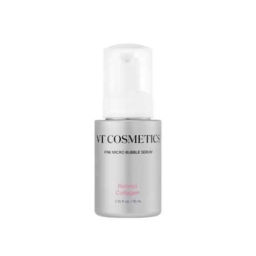 Пузырьковая сыворотка с ретинолом VT Cosmetics Retinol Collagen Pink Micro Bubble Serum 70мл