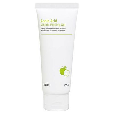 A'pieu Apple Acid Visible Peeling Gel Пилинг-скатка для лица с AHA-кислотами 100мл