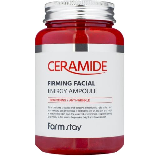 Farmstay Ceramide Firming Facial Energy Ampoule Многофункциональная сыворотка с керамидами 250мл