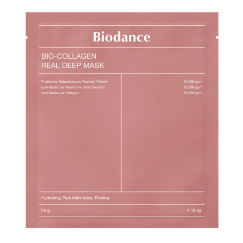 Biodance Bio-Collagen Real Deep Mask Ночная гидрогелевая маска с коллагеном для эластичности кожи 34