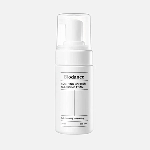 Успокаивающая пузырьковая пенка Biodance Soothing Barrier Cleansing Foam 120мл