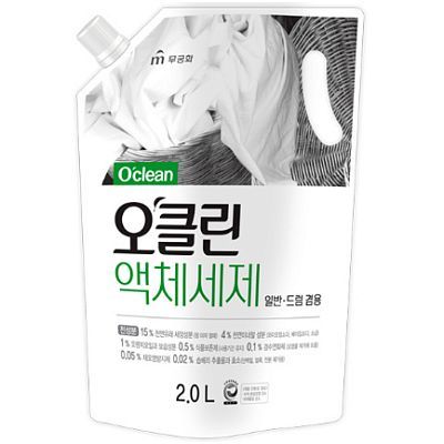 Mukunghwa O’Clean Жидкое средство для стирки на основе мыльного корня и соды (рефил) 2л