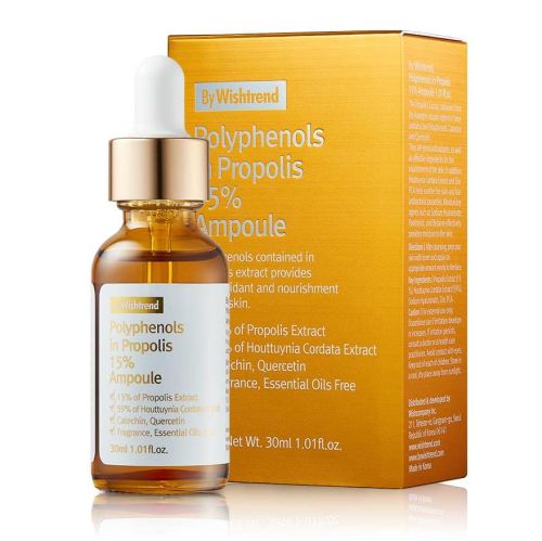 By Wishtrend Polyphenols in Propolis 15% Ampoule Противовоспалительная сыворотка с прополисом 30 мл