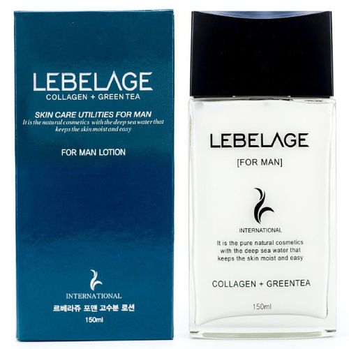 Lebelage Collagen+Green Tea Skincare Utilites For Men Lotion Лосьон с коллагеном и зеленым чаем 150м